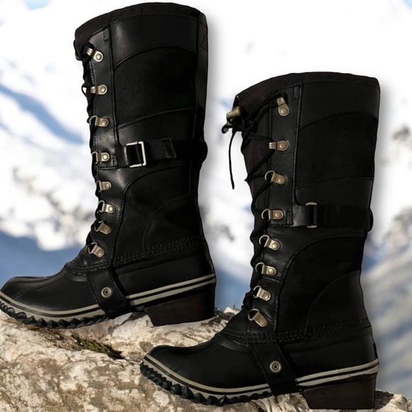 Sorel Shoes - ✅Sorel Carly Black Winter Boots
